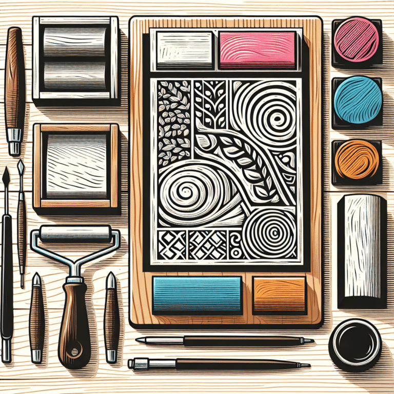 Plan Your Design: Easy-to-Follow Guide for Linocut Carving