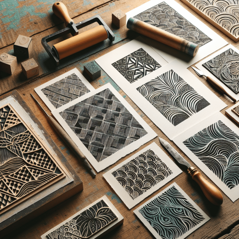 Planning and Executing a Mini Linocut Series
