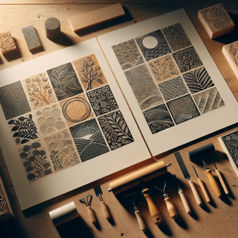 Linocut Printing: Paper vs. Fabric