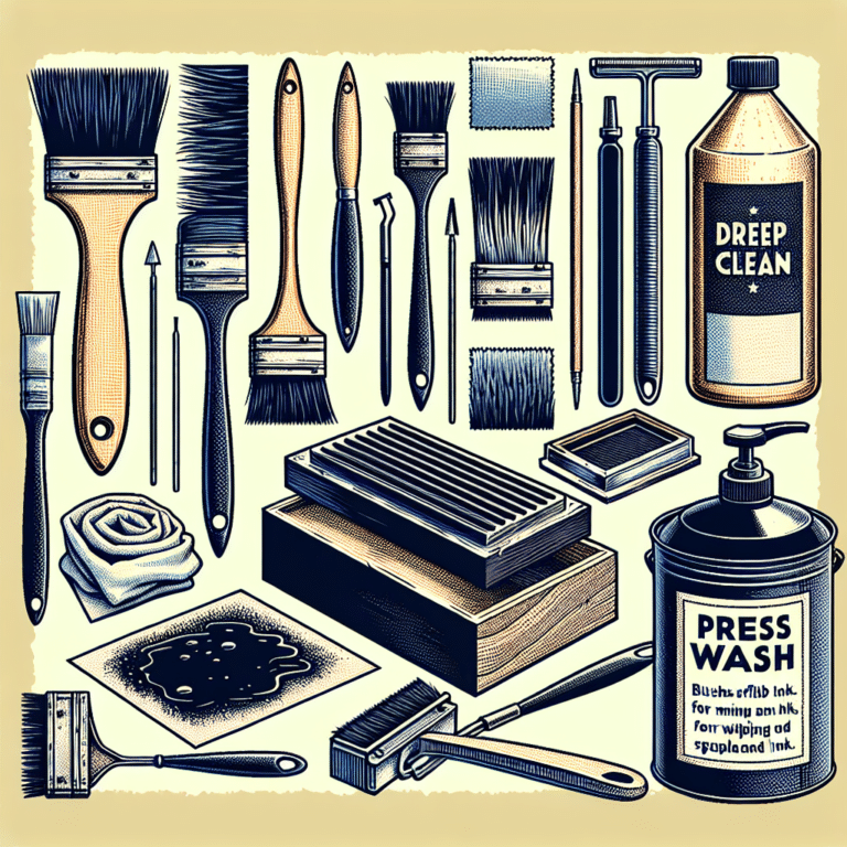 Cleaning Tools for Ink and Block Maintenance