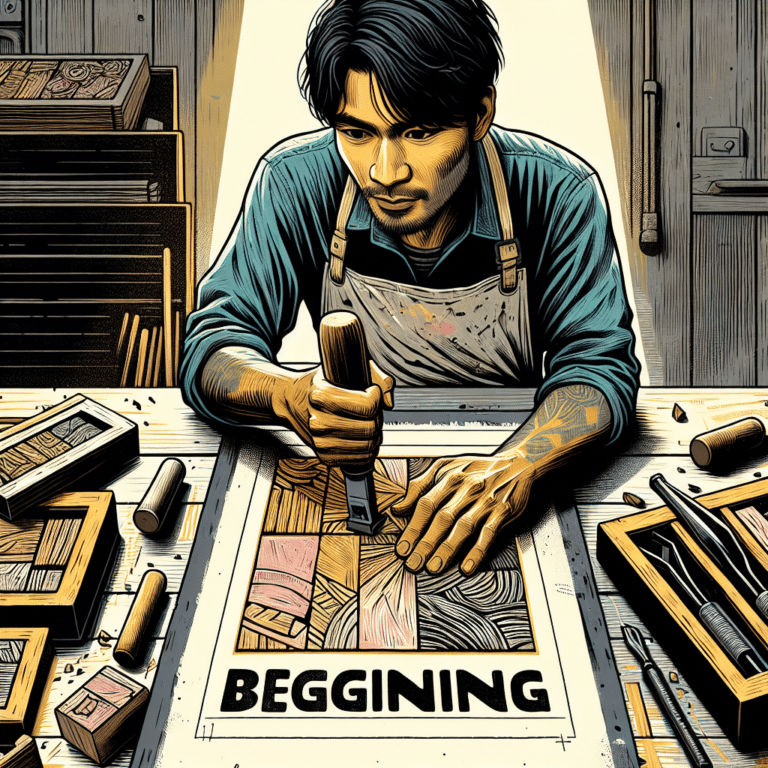 Avoiding Mistakes as a Linocut Printing Beginner