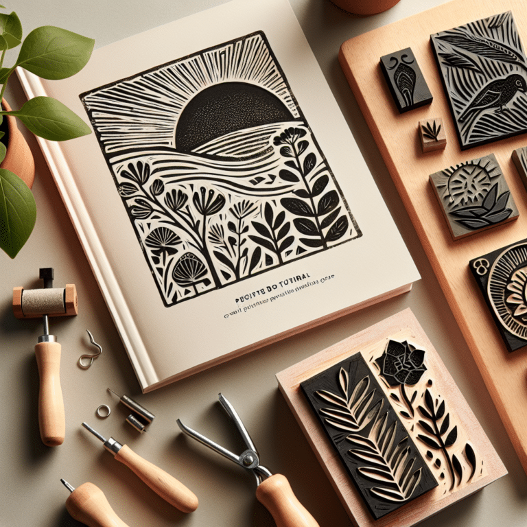 Nature-Inspired Linocut Designs for Beginners