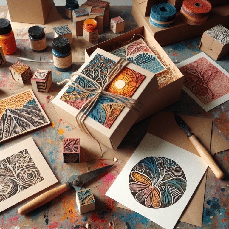 Creative Linocut Project Ideas for Gifts and Cards