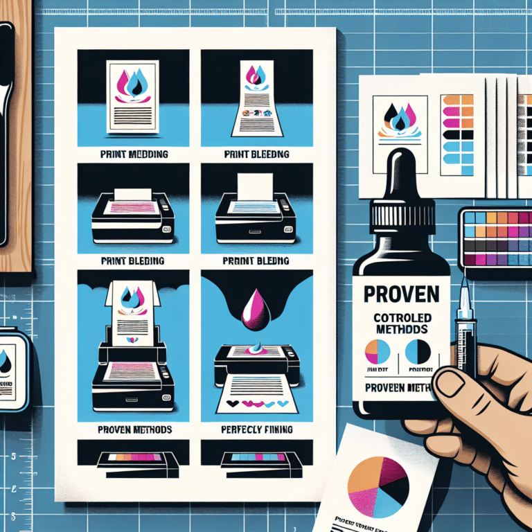 Preventing Ink Bleeding in Prints: Proven Methods