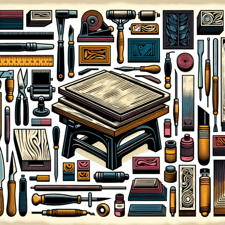 Tools for Multi-color Linocut Printing