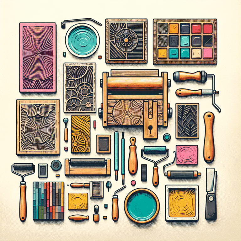 Essential Accessories for Linocut Workstations