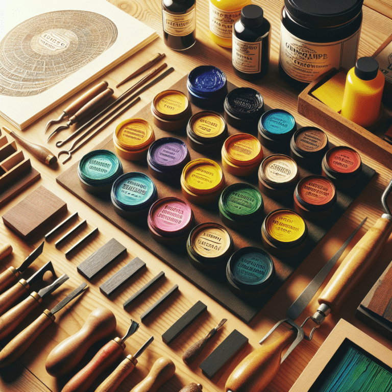 Ink Types for Linocut Printing at Home