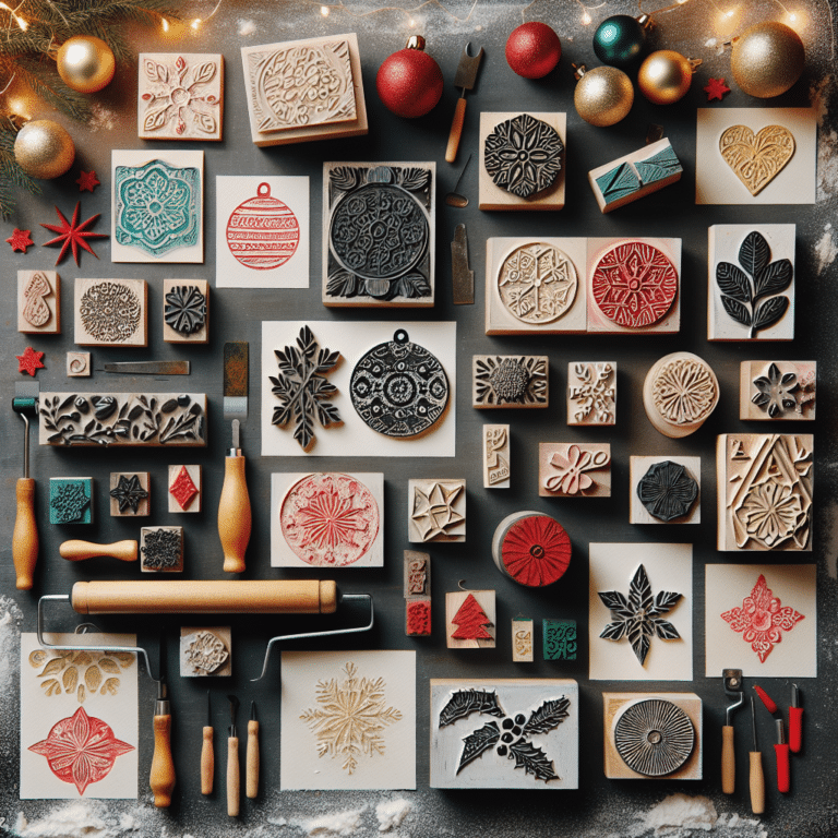 Linocut Holiday Decorations: Easy Projects for Beginners