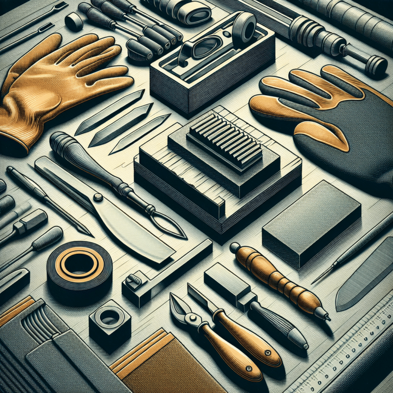 Prioritizing Safety: Sharpening Linocut Tools