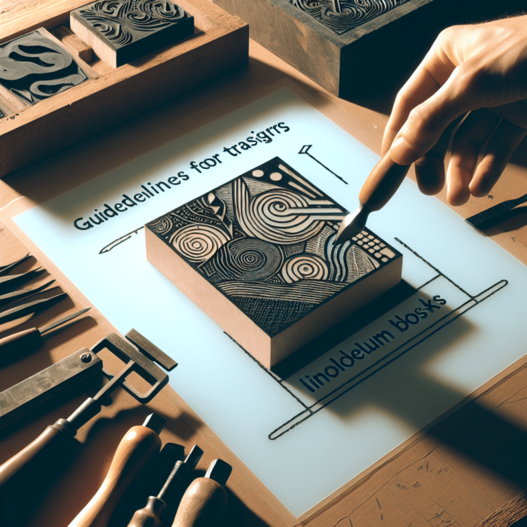 Guidelines for Transferring Designs onto Linoleum Blocks