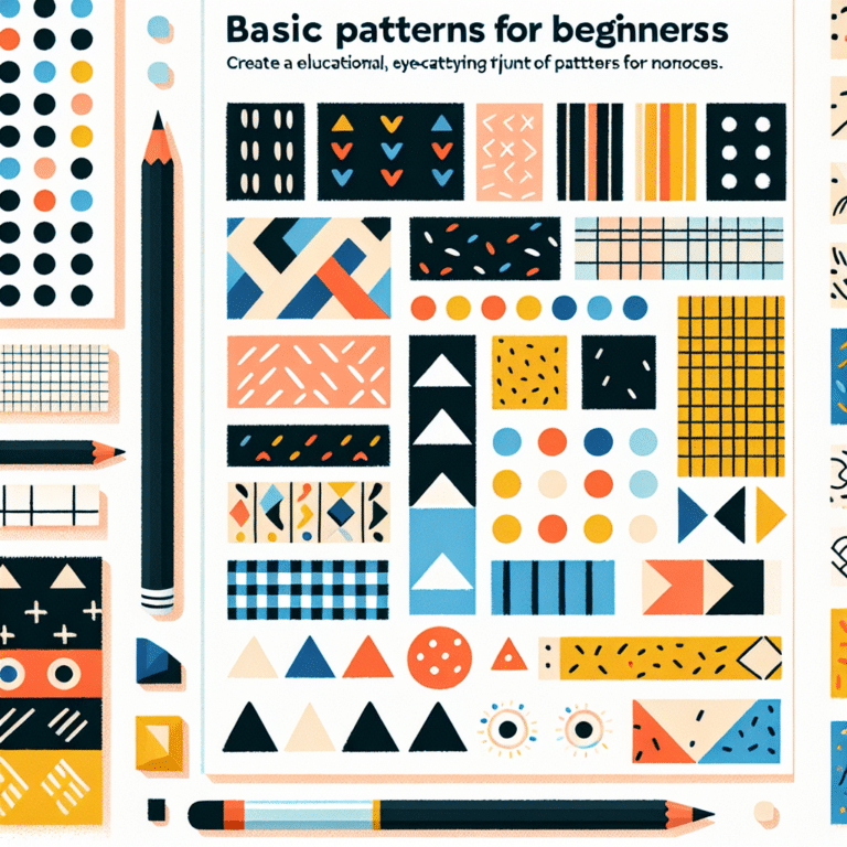 Beginner's Guide to Simple Pattern Prints