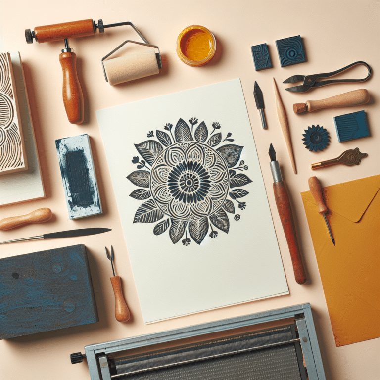 Create Personalized Stationery Using Linocut Techniques