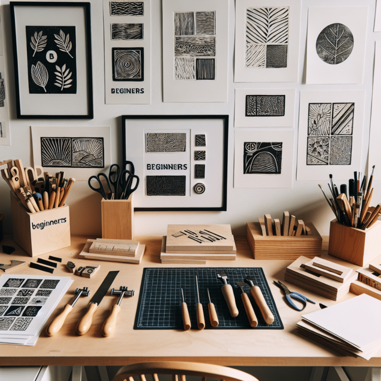 Starting Right: Setting Up a Beginner-Friendly Linocut Studio