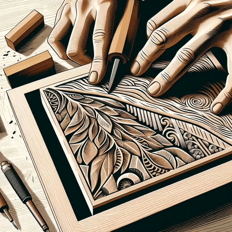 Persistence in Print: Tips for Staying Patient and Consistent in Linocut Printing".