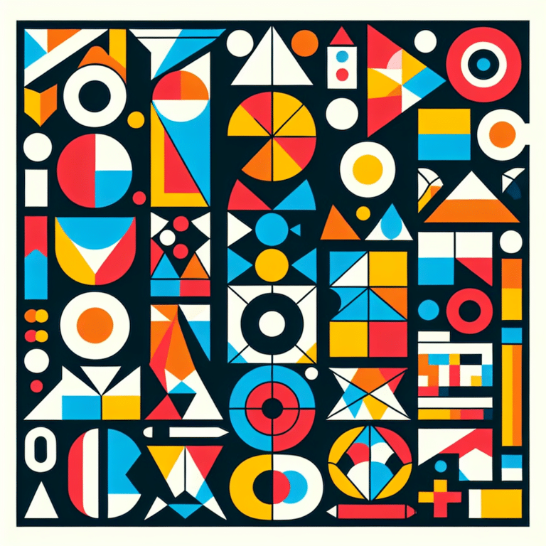Simple Geometric Print Projects