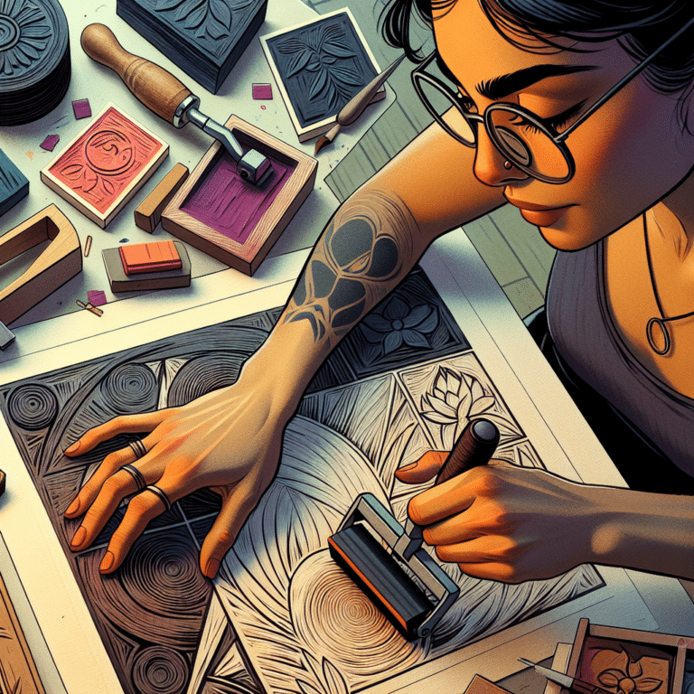Creating Consistent Prints Every Time: Linocut Tips