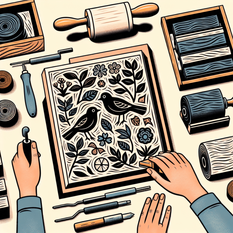 Step-by-step Linocut Printing Techniques for Beginners