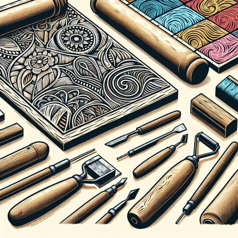 Tools for Multi-Color Linocut Printing