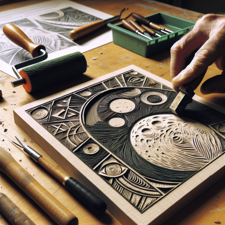 Mastering Inking on Linoleum Prints: A Beginner’s Guide