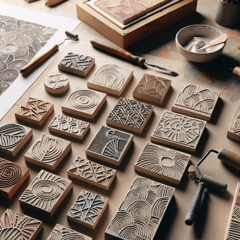 Creating a Linocut Print Portfolio for Practice