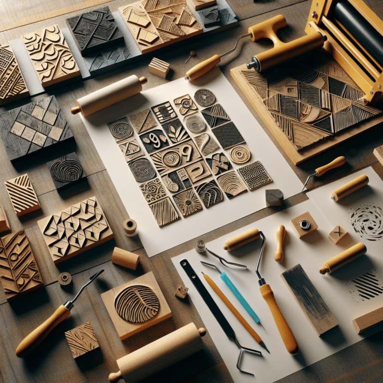 How to Plan a Mini Linocut Series