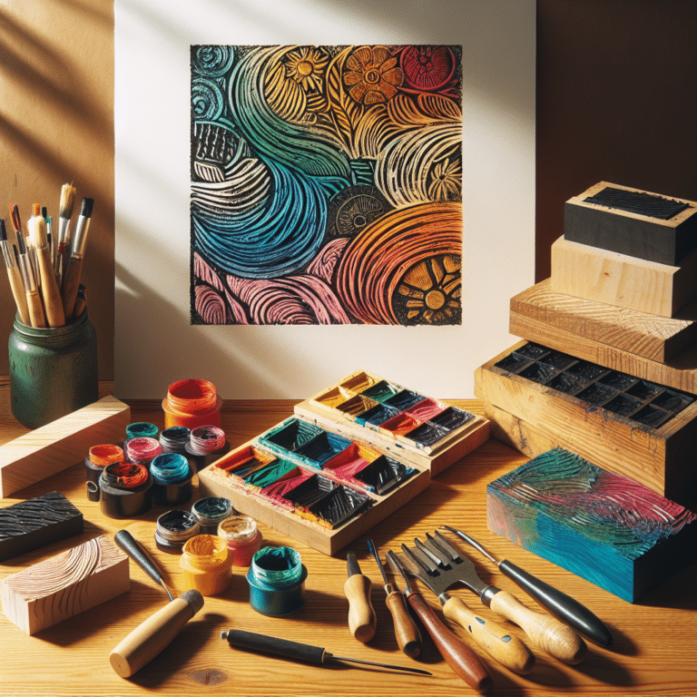 Ink Types for Linocut Printing at Home