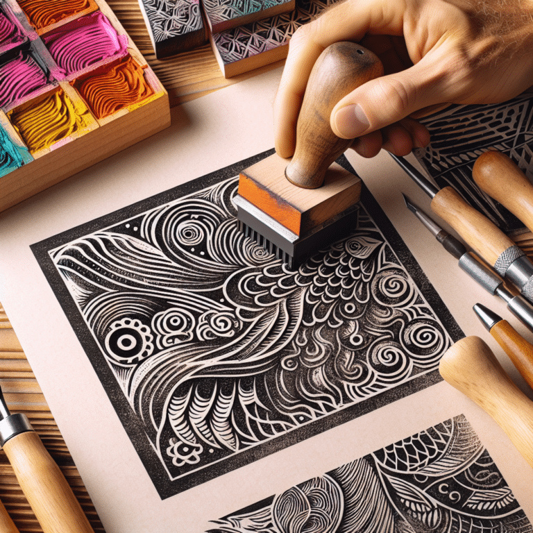 The Art of Consistent Linocut Printing - Top Tips and Tricks