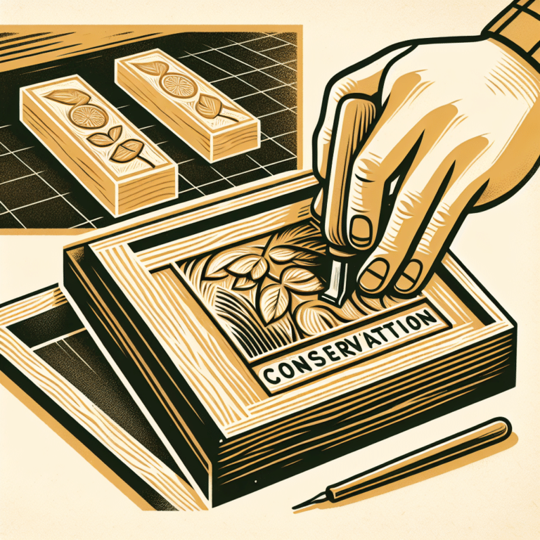 Avoiding Wastage of Materials in Linocut Carving - How to Make Practice Blocks