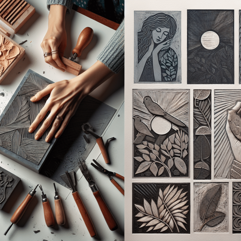 Demystifying Linocut Shading: Techniques for Beginners