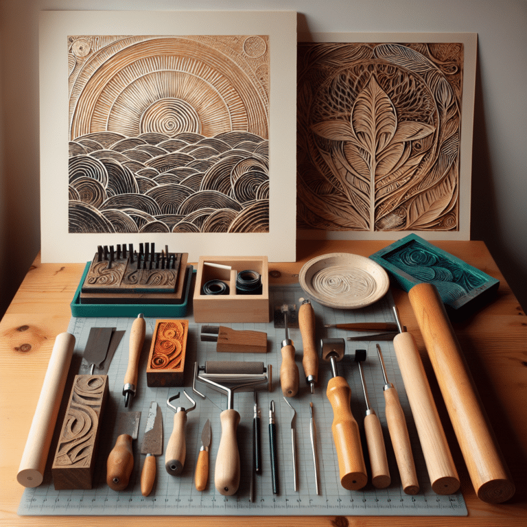 Recommended Beginner Tool Sets for Linocut Printing