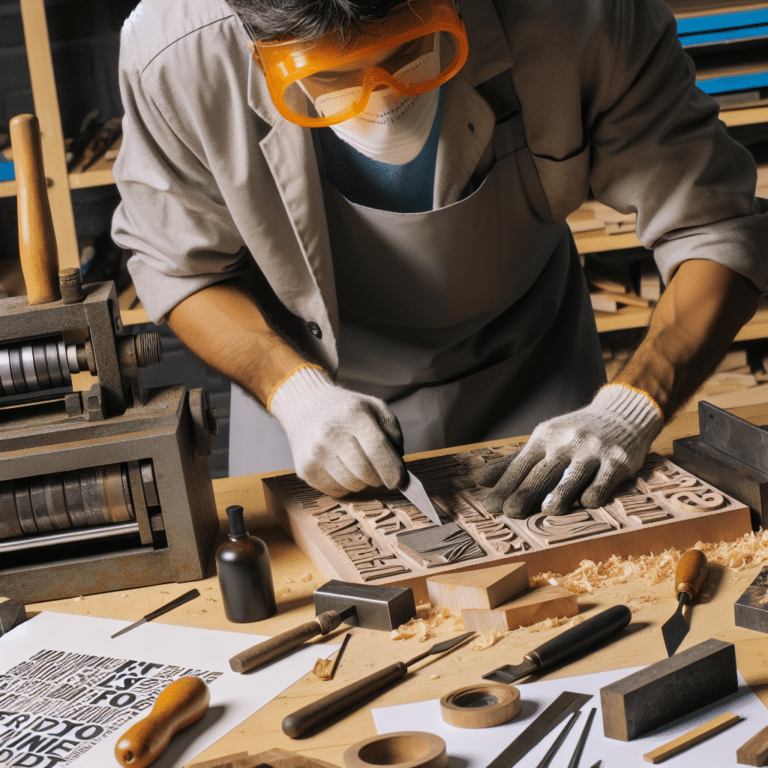 Safely Sharpening Linocut Tools: A Guide