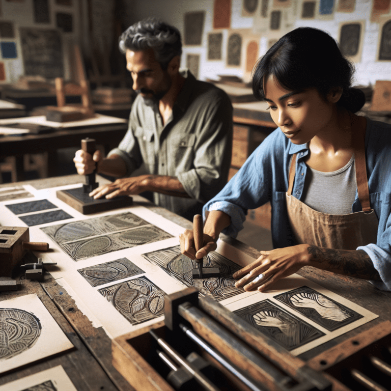 Staying Patient and Consistent - Skills Every Linocut Printer Must Develop