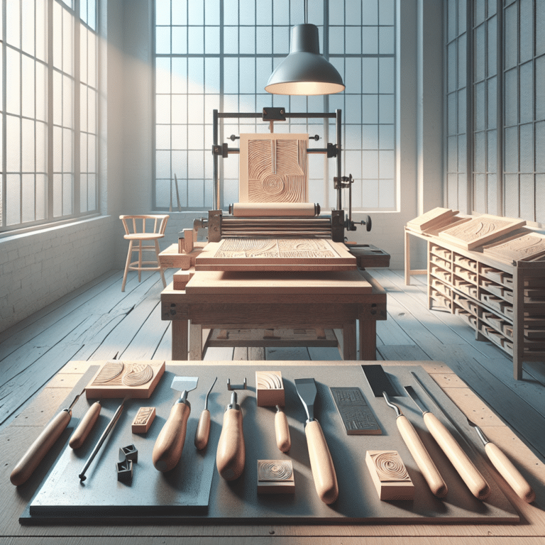 Starting Right: Setting Up a Beginner-Friendly Linocut Studio