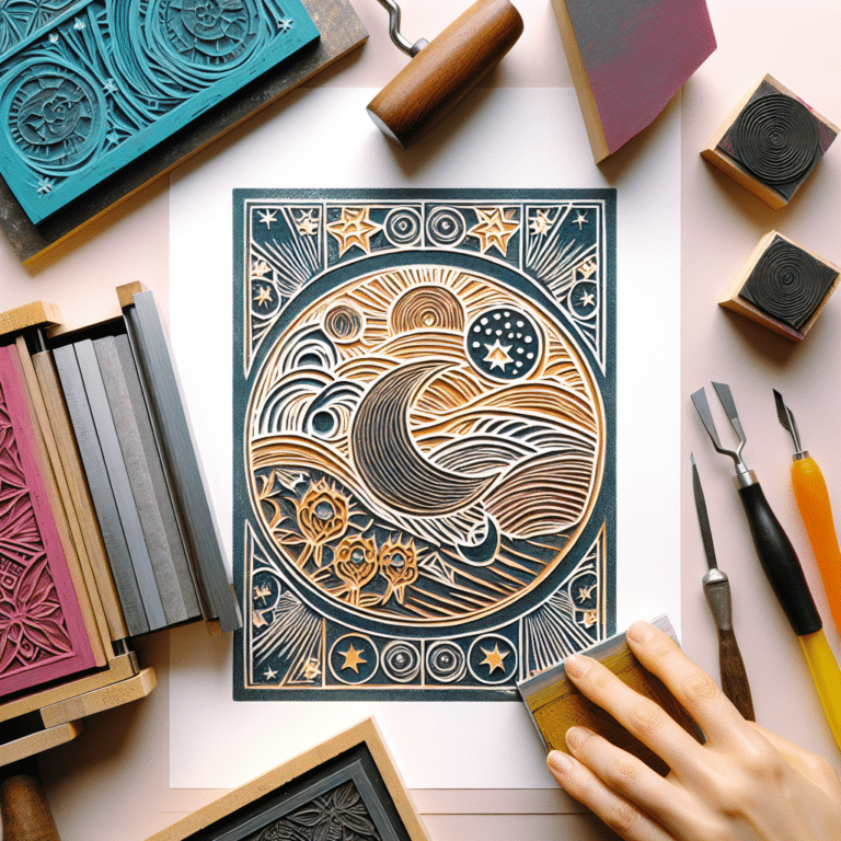 Step-by-Step Guide to Linocut Greeting Cards