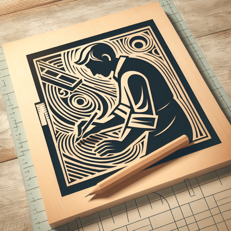 Transferring Designs to Linoleum – An Easy Method