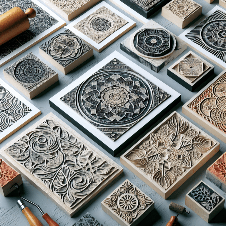 Exploring Textures and Patterns in Linocut Printing - A Creative Approach