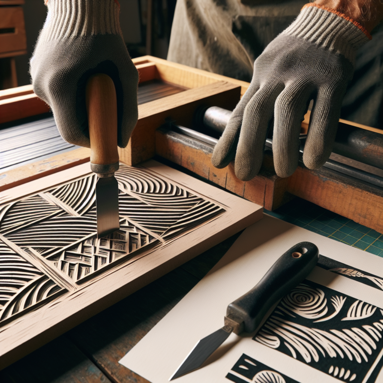 Safety Tips for Handling Linocut Knives