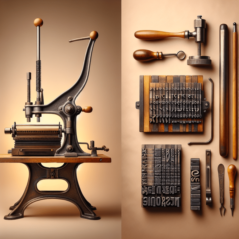 Using Hand Presses vs. Manual Printing